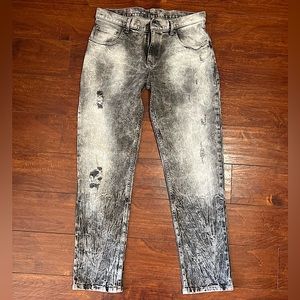 Size 32 Black denim washed jeans